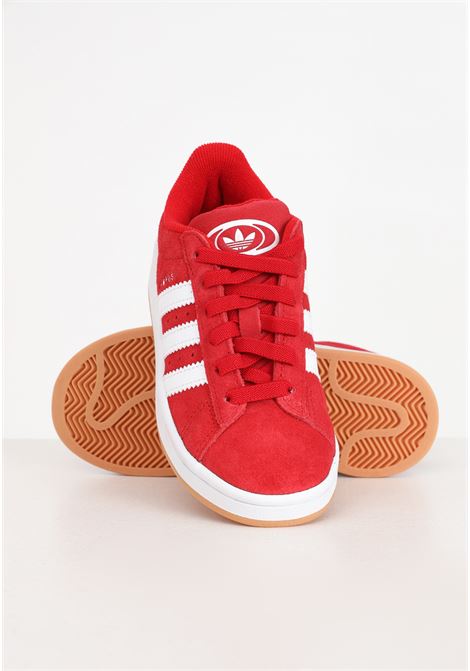 CAMPUS 00S red sneakers for boys and girls ADIDAS ORIGINALS | JI4329.